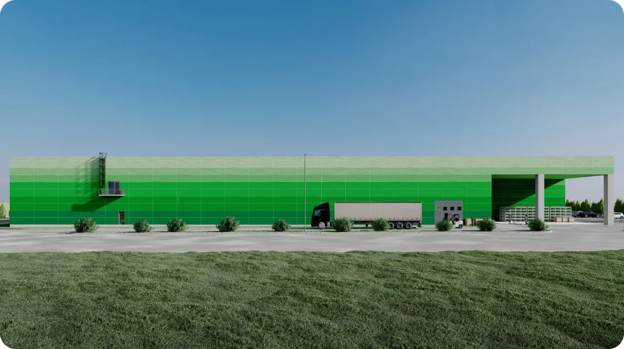 Logistic and distribution centre in Požega